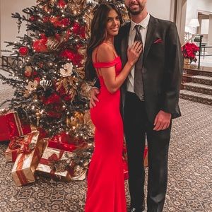 Cece Gown in Red Rose